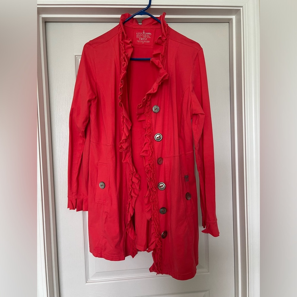 Neon Buddha jacket coverup size medium